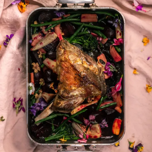 Leg of Lamb (Boned & Rolled or with Bone)
