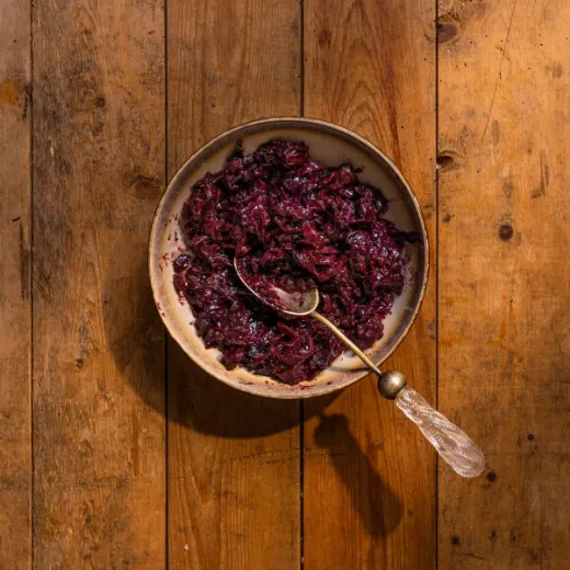 	Spiced Red Cabbage with Cranberries